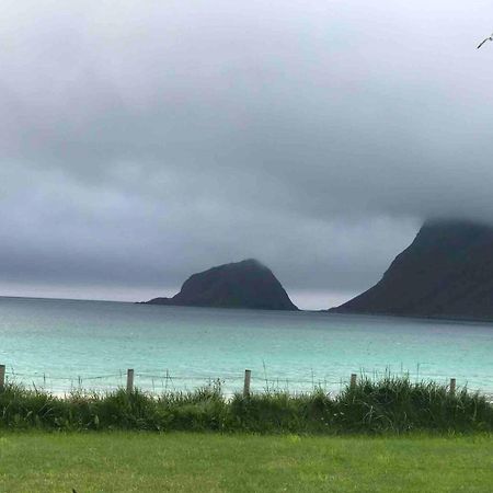 Haukland Beach House Leknes Esterno foto
