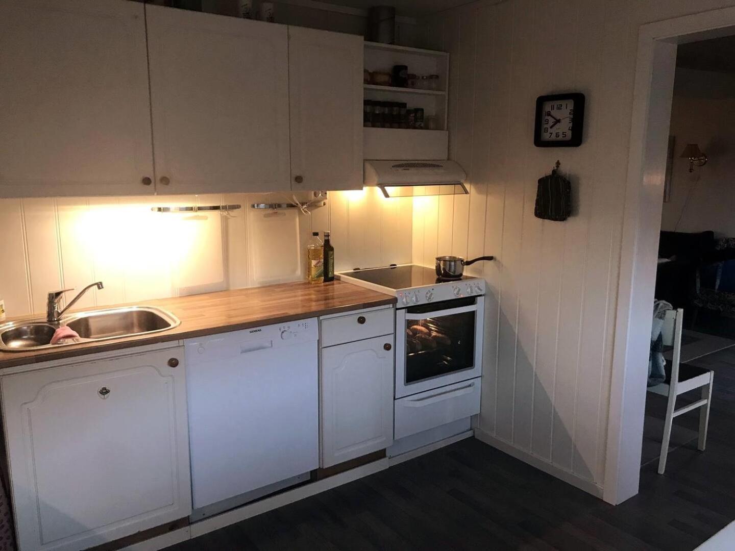 Haukland Beach House Leknes Esterno foto