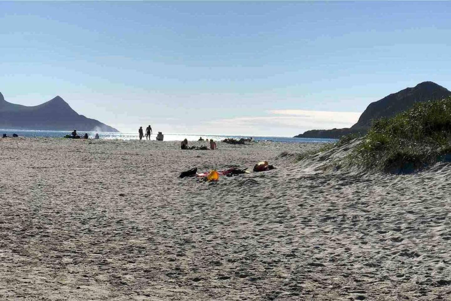 Haukland Beach House Leknes Esterno foto